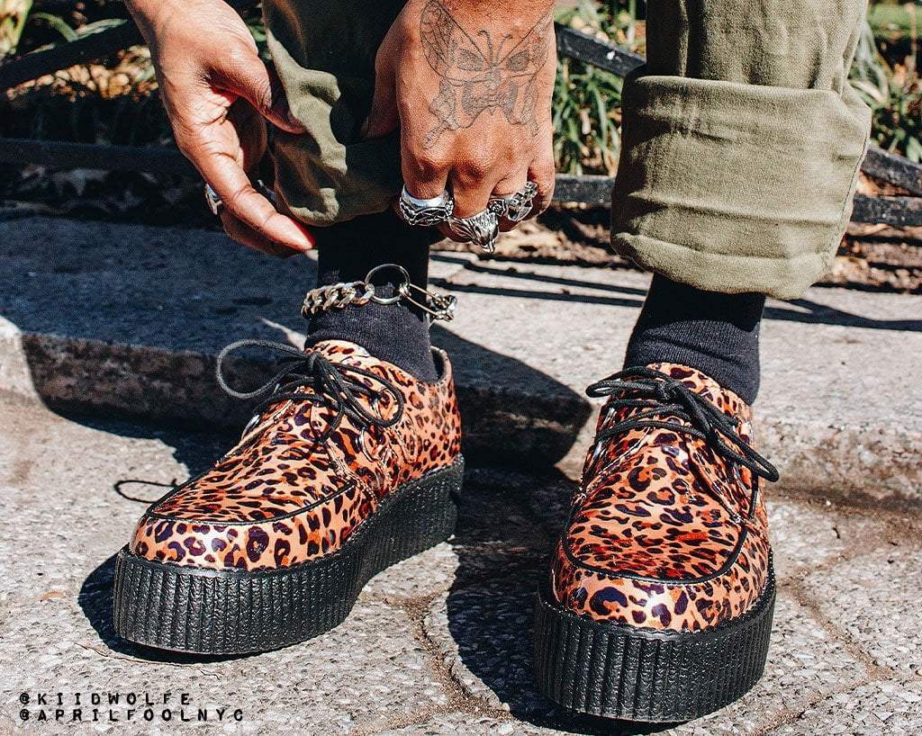 Leopard Patent Viva Mondo Creeper - Image 9