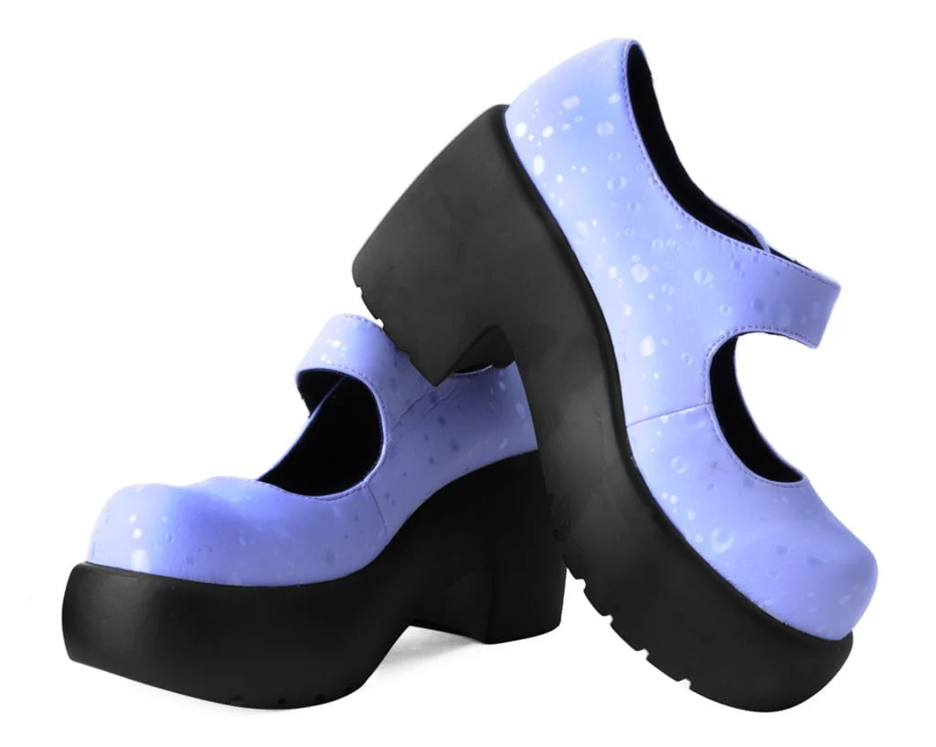 Lilac Raindrop Bubble Mary Jane - Image 3