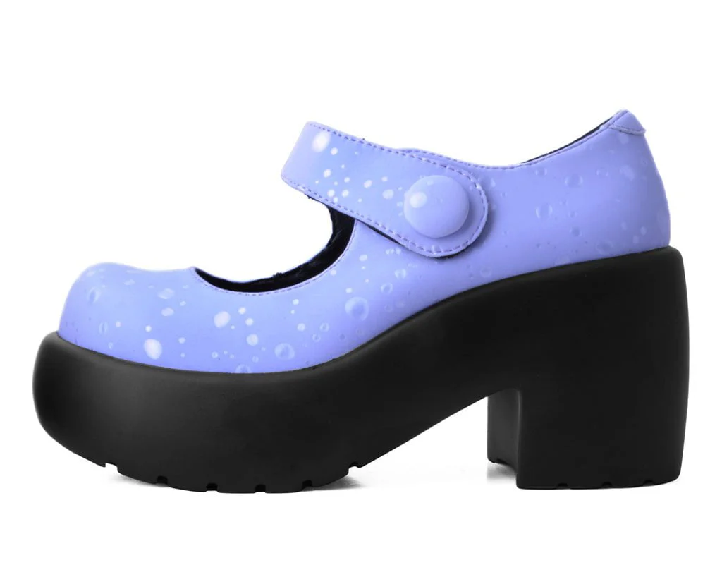 Lilac Raindrop Bubble Mary Jane - Image 5