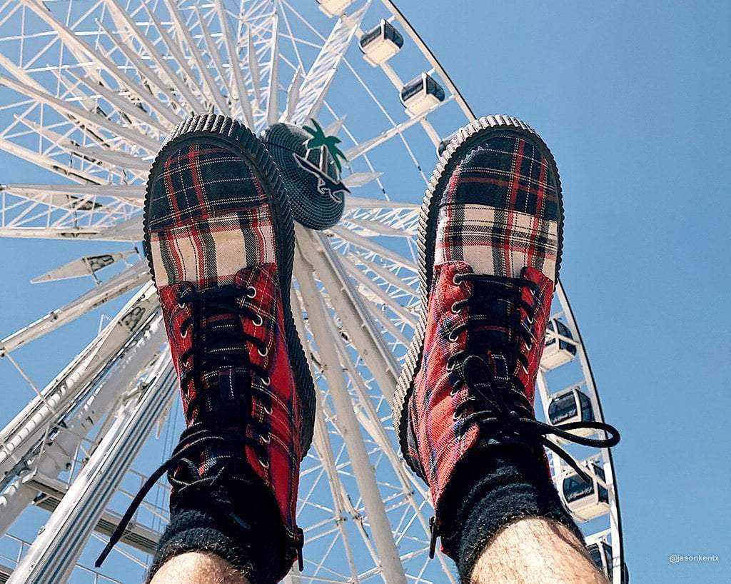 Mixed Plaid Casbah Boot - Image 10