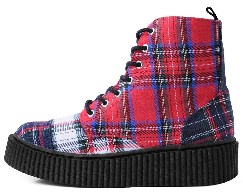 Mixed Plaid Casbah Boot - Image 4
