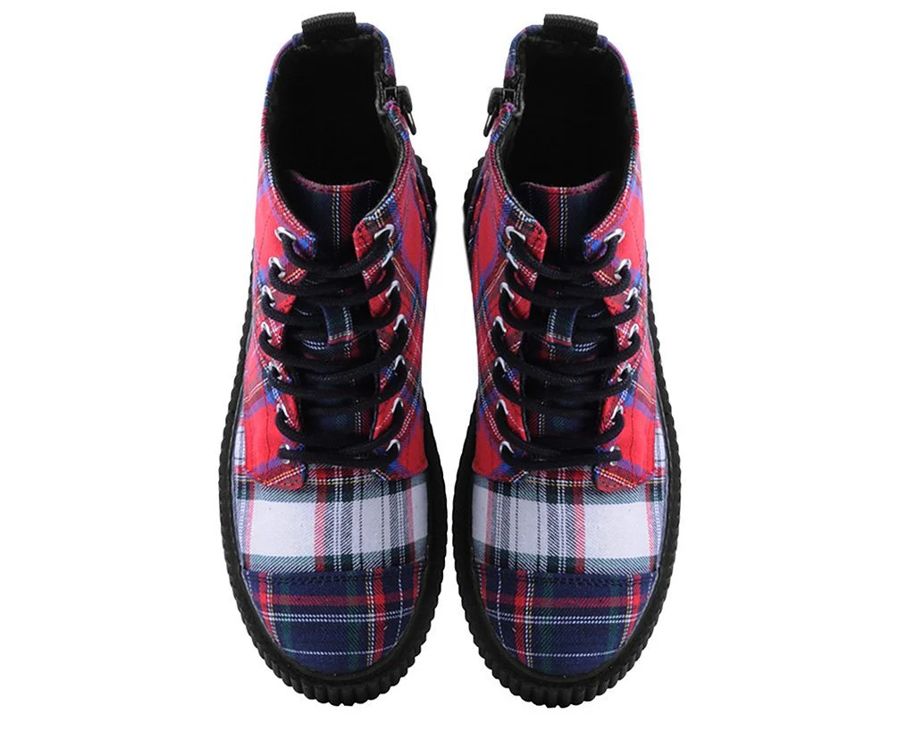 Mixed Plaid Casbah Boot - Image 6