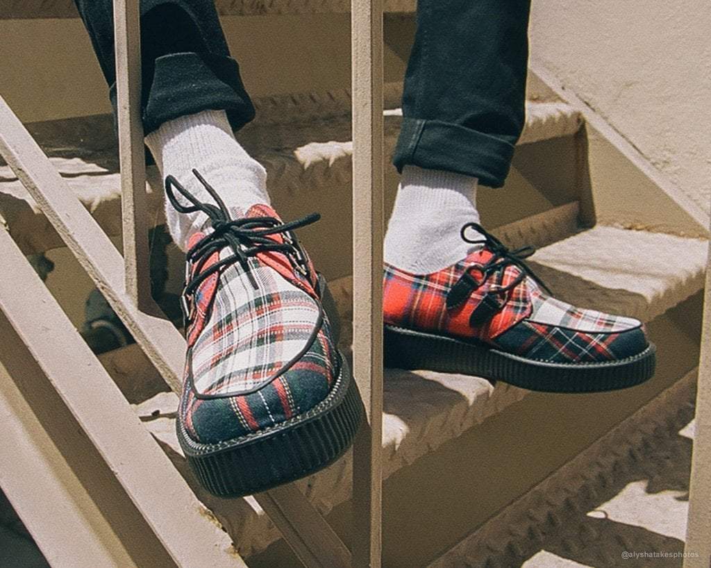 Mixed Plaid Viva Low Creeper - Image 6