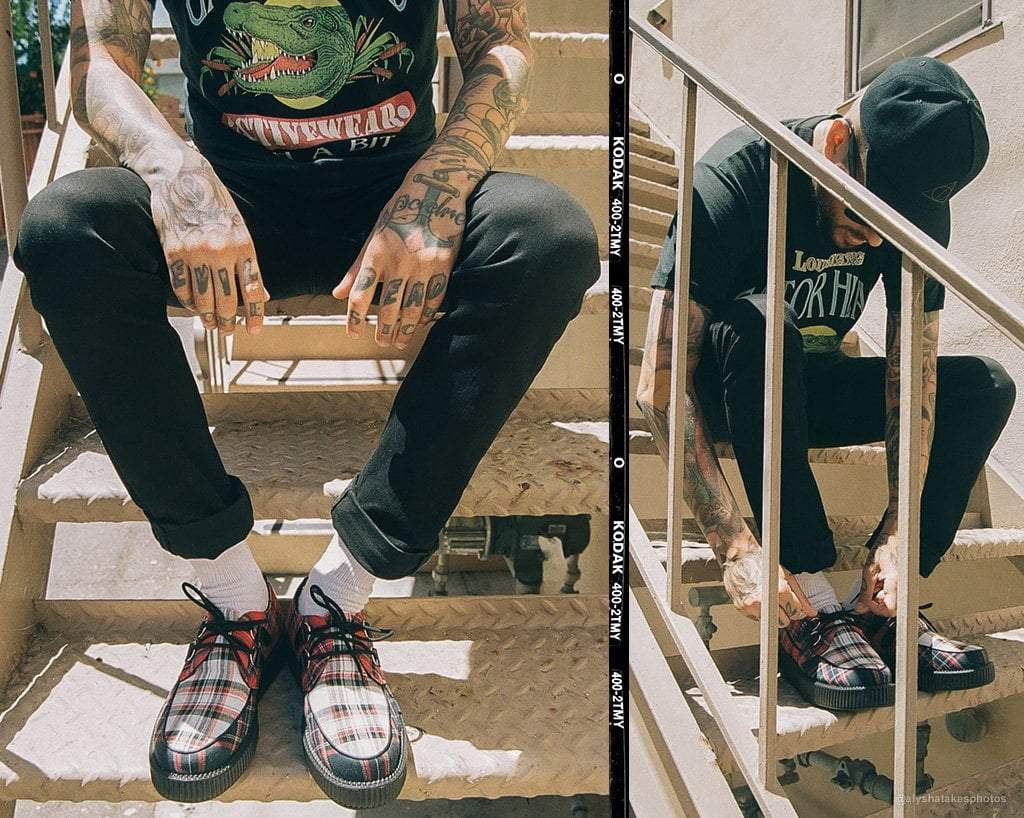 Mixed Plaid Viva Low Creeper - Image 7