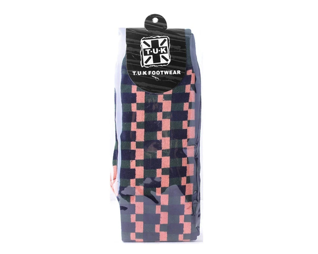 Multicolor Houndstooth Knee-High Sock - Image 3
