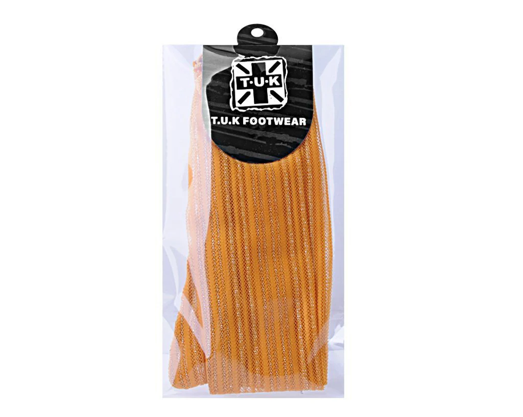 Mustard Lettuce Trim Lace Sock - Image 3