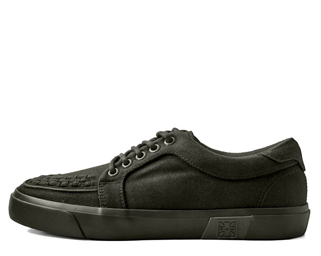 Olive Canvas VLK Sneaker - Image 3