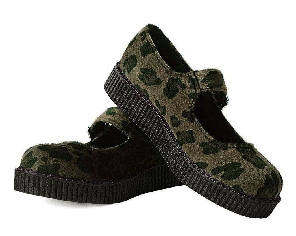 Olive Leopard Viva II Mary Jane - Image 3