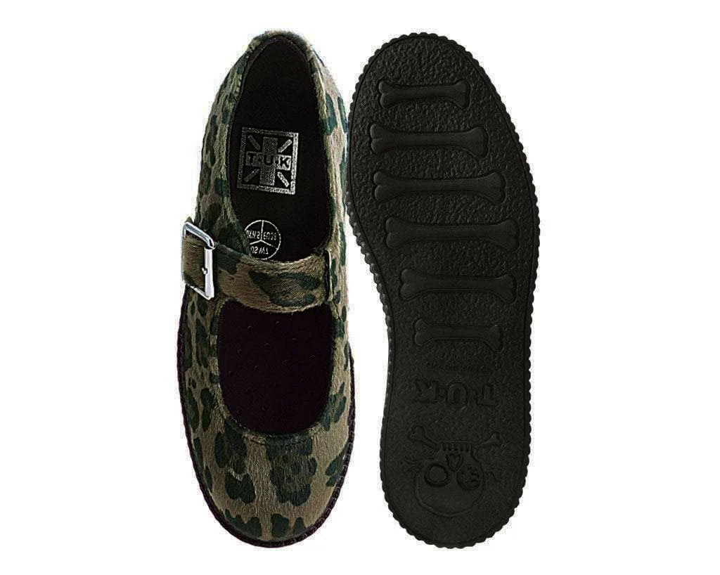 Olive Leopard Viva II Mary Jane - Image 4