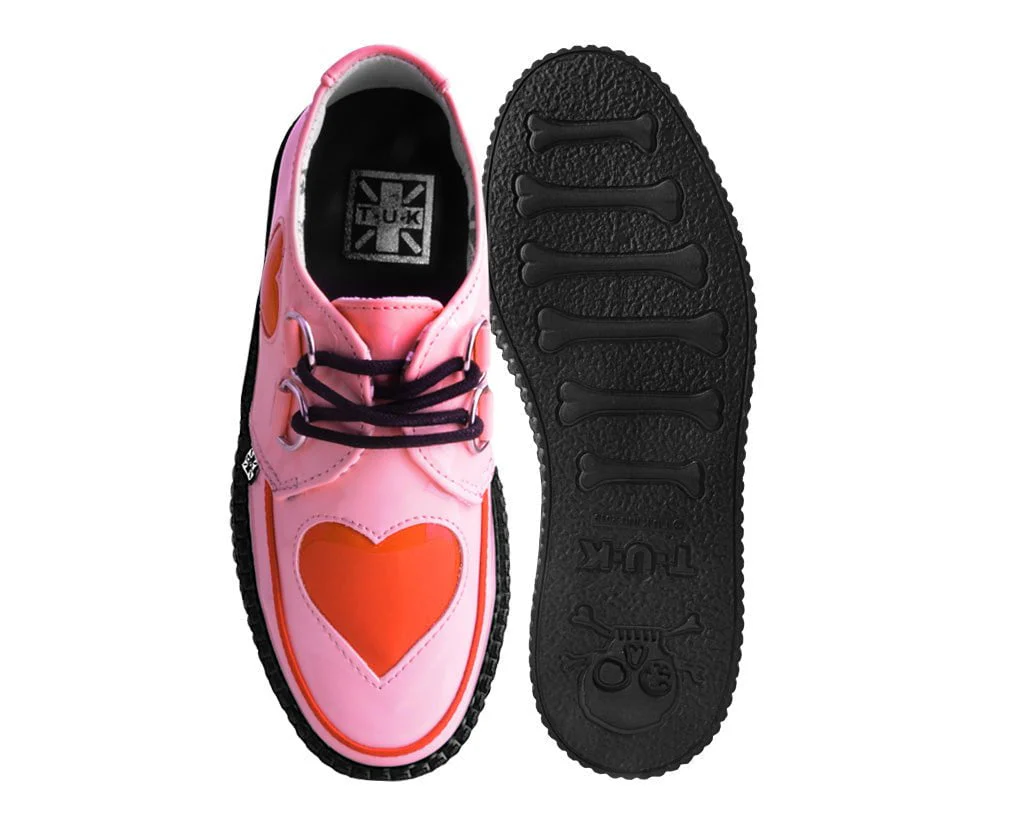 Pink & Red Heart Viva Mondo Creeper - Image 4