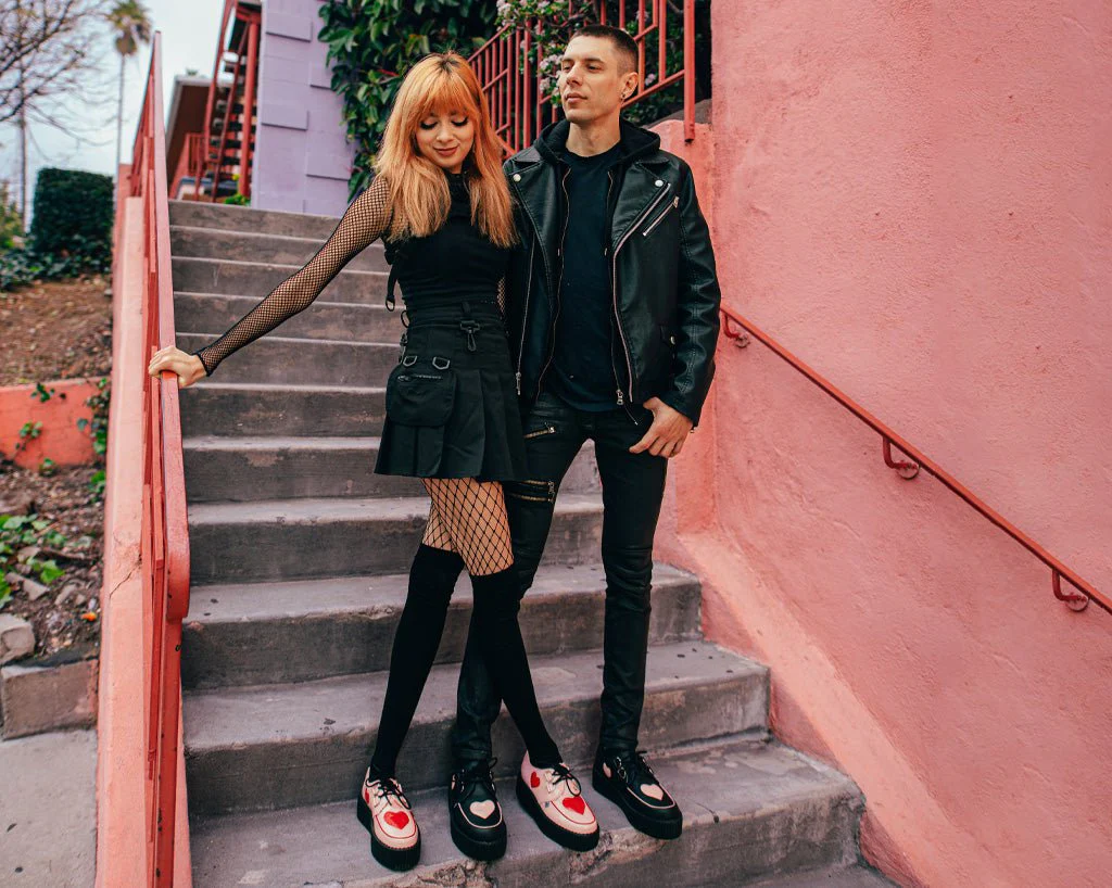Pink & Red Heart Viva Mondo Creeper - Image 6
