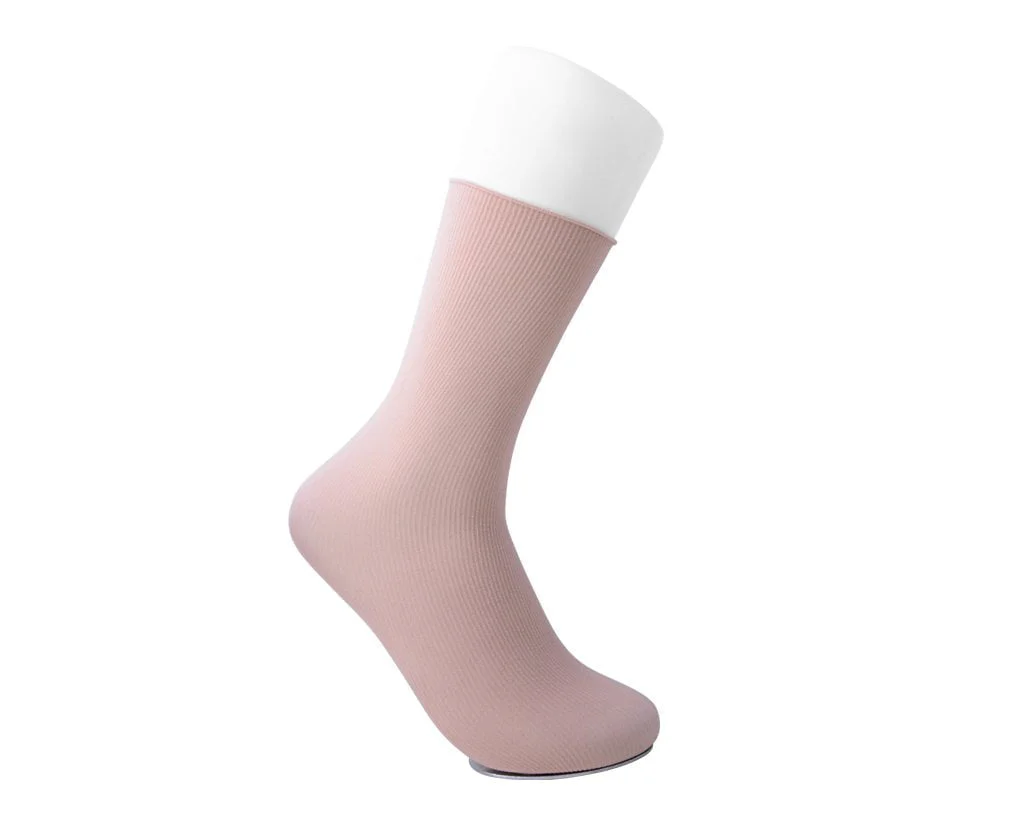 Pink Spandex Crew Sock - Image 4