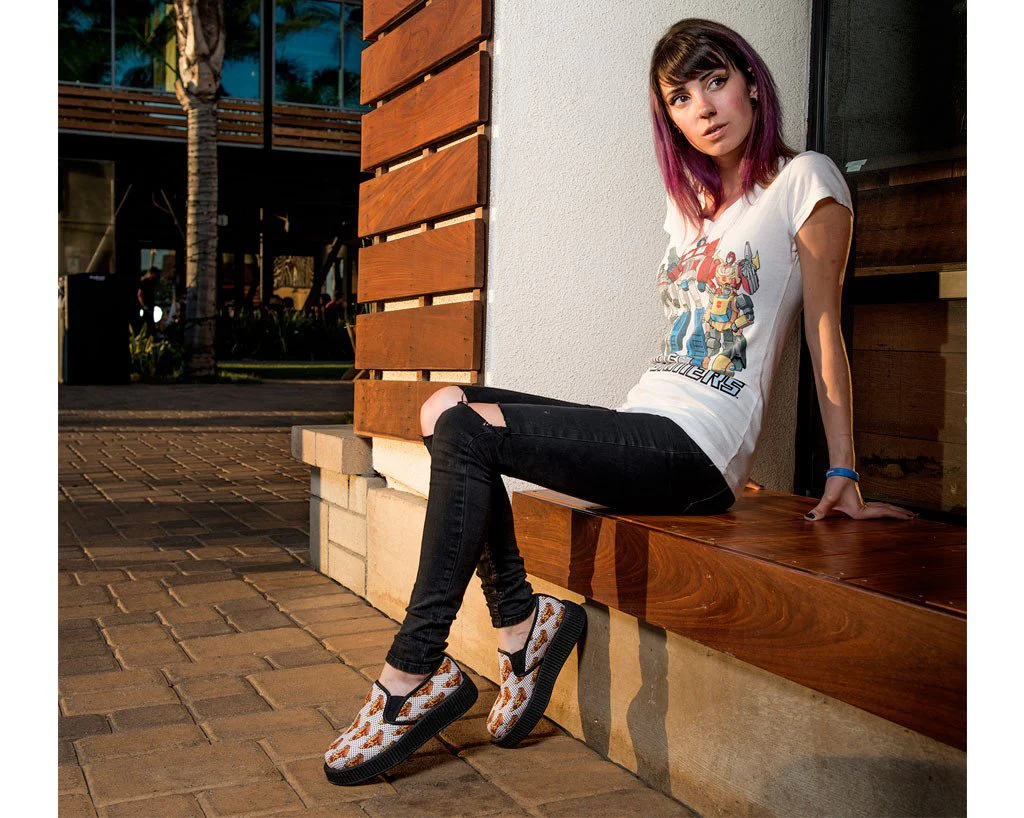 Pizza Slip On Creepers - Image 6