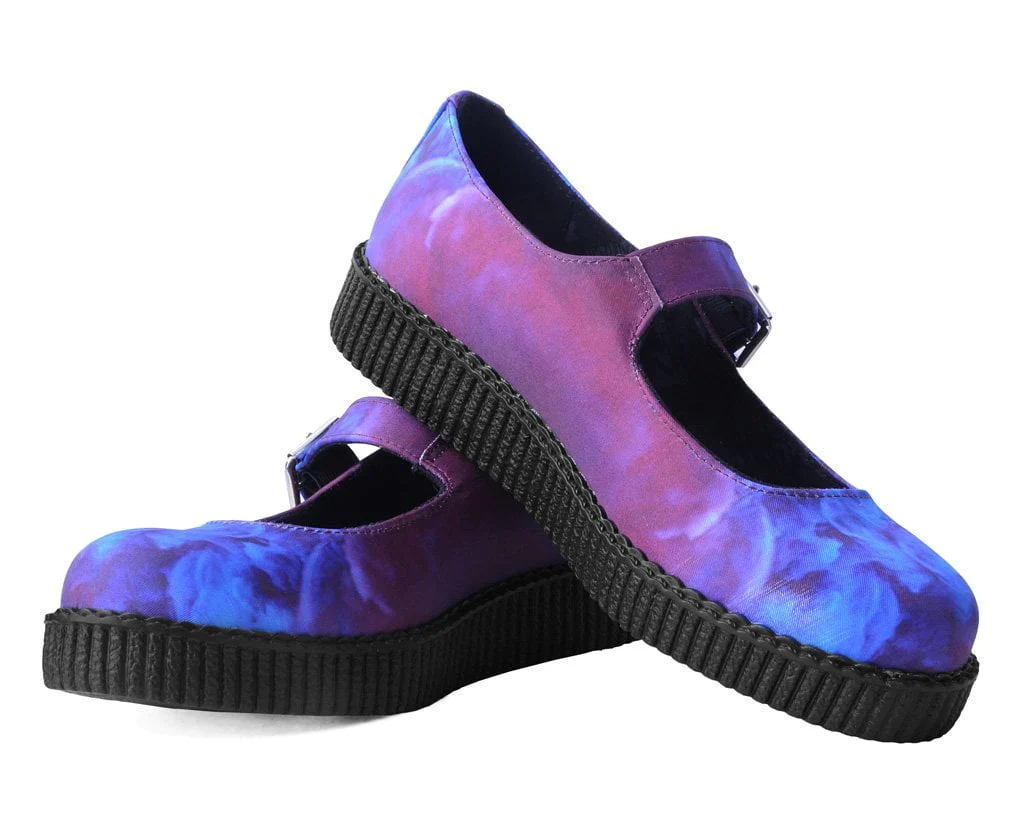 Purple & Blue Viva II Cloud Mary Jane - Image 3
