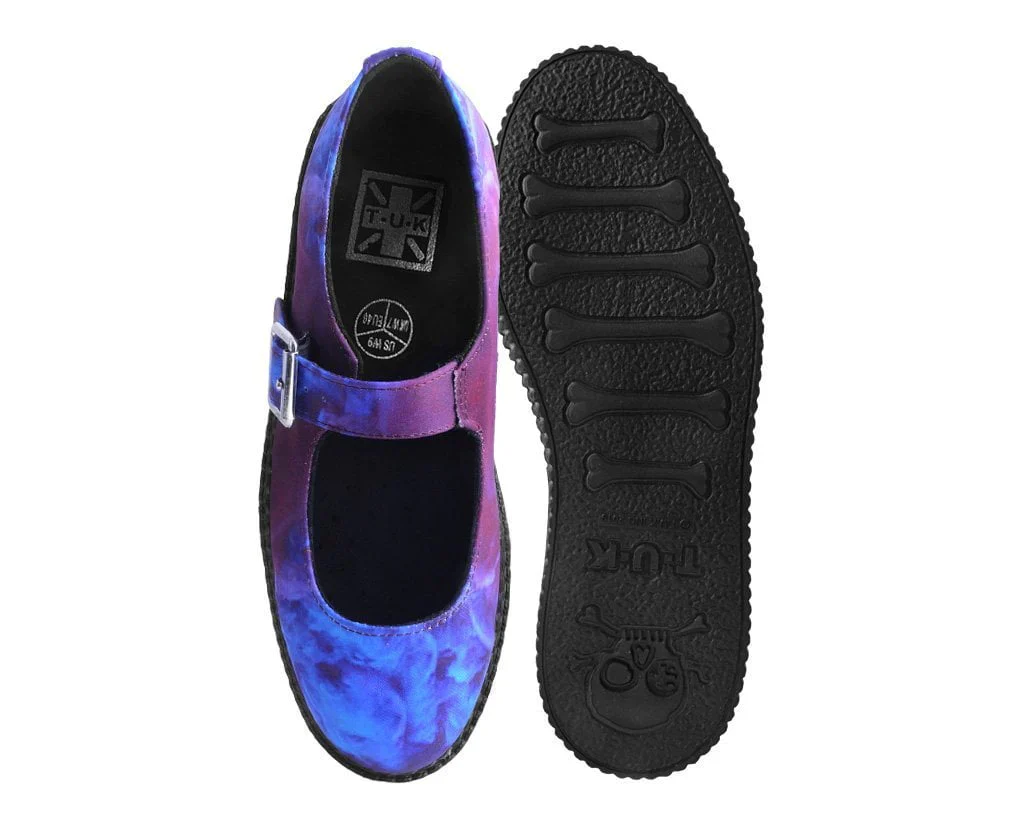 Purple & Blue Viva II Cloud Mary Jane - Image 4