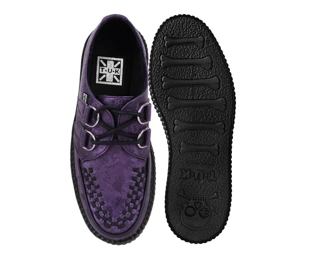 Purple Metallic Blossom Viva Mondo Creeper - Image 3