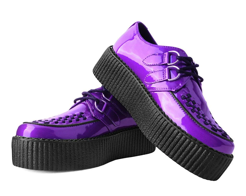 Purple Metallic TUKSkin™ Viva Mondo Creeper - Image 3