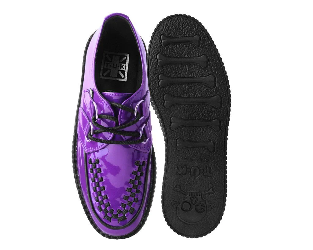Purple Metallic TUKSkin™ Viva Mondo Creeper - Image 4