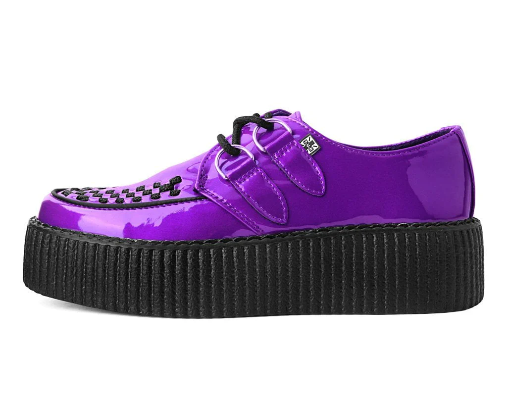 Purple Metallic TUKSkin™ Viva Mondo Creeper - Image 5