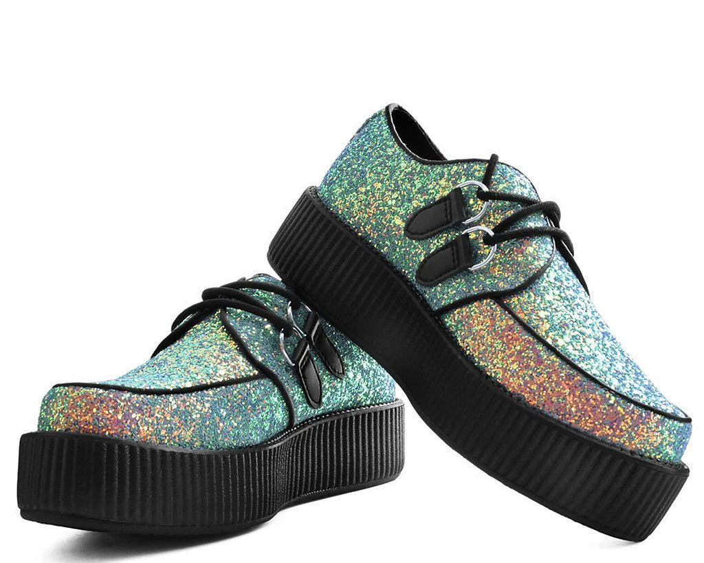 Rainbow Glitter Viva Mondo Creeper - Image 3
