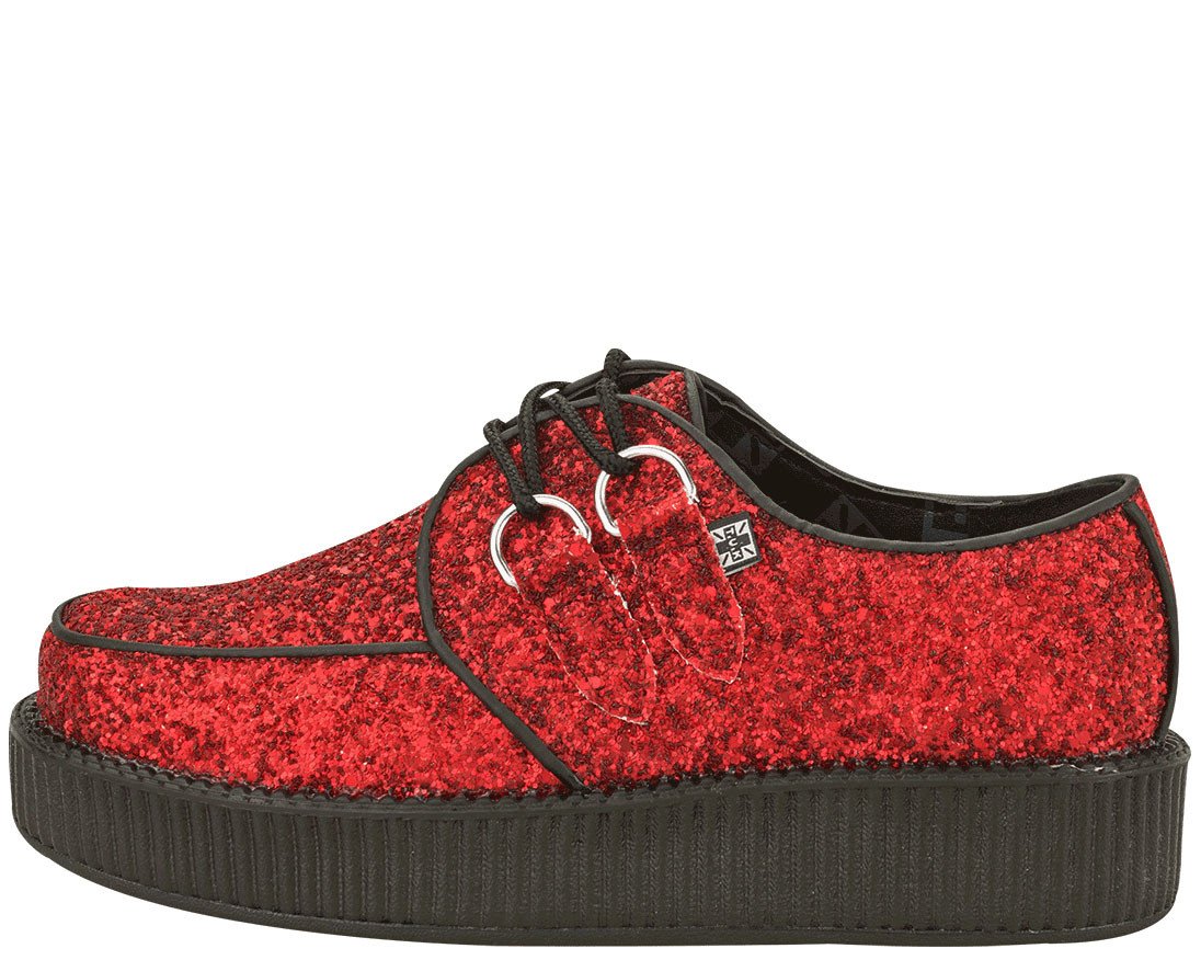 Ruby Red Glitter Creepers - Image 3