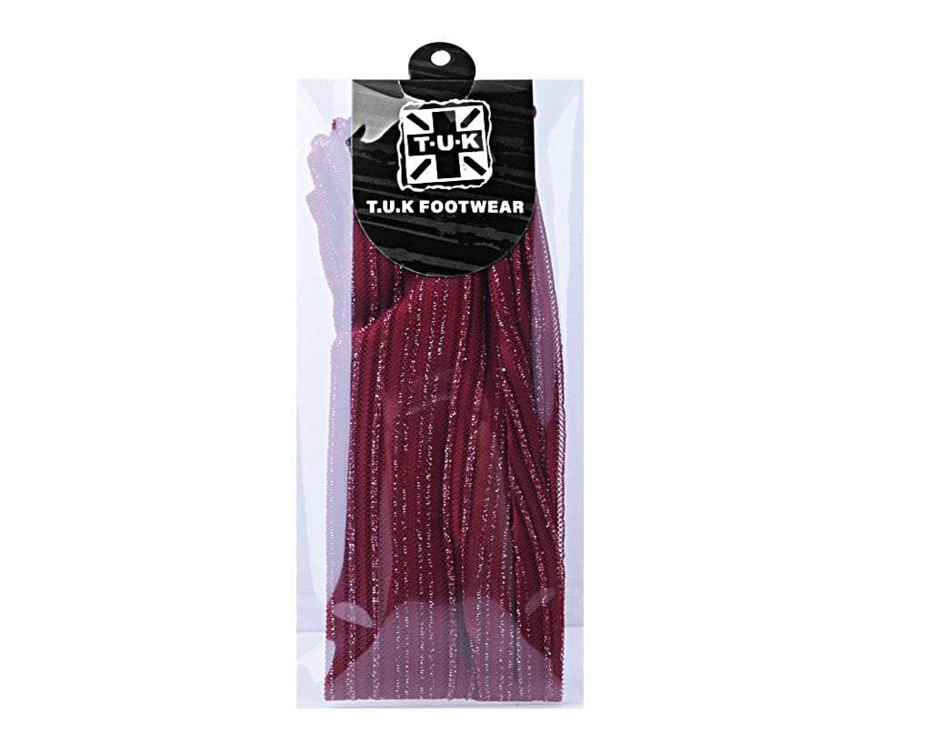 Red Lettuce Trim Lace Sock - Image 3