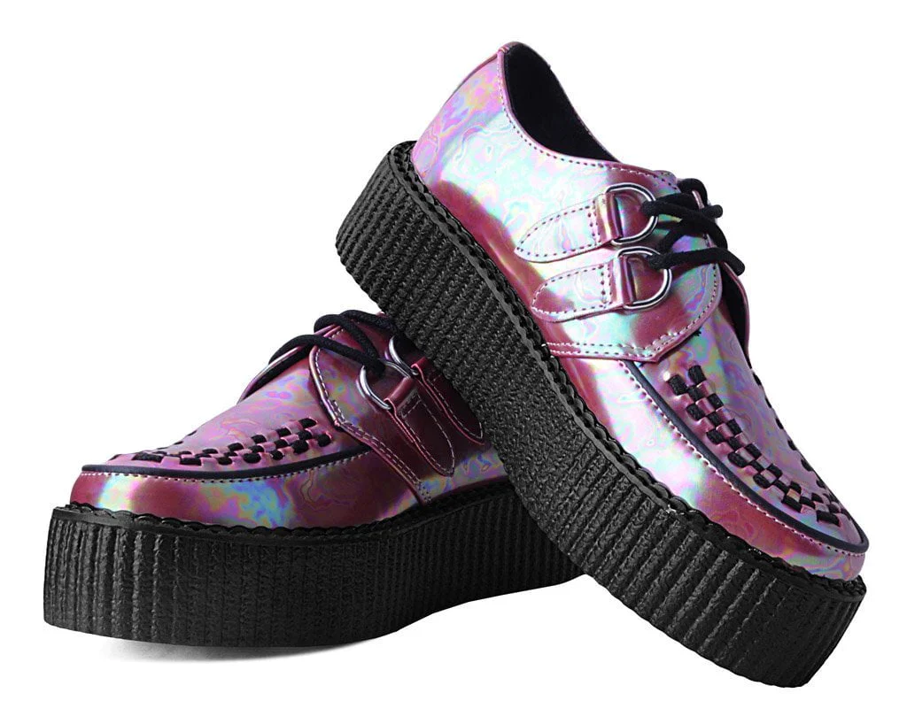 Red Oil Slick D-Ring Mondo Creeper - Image 3