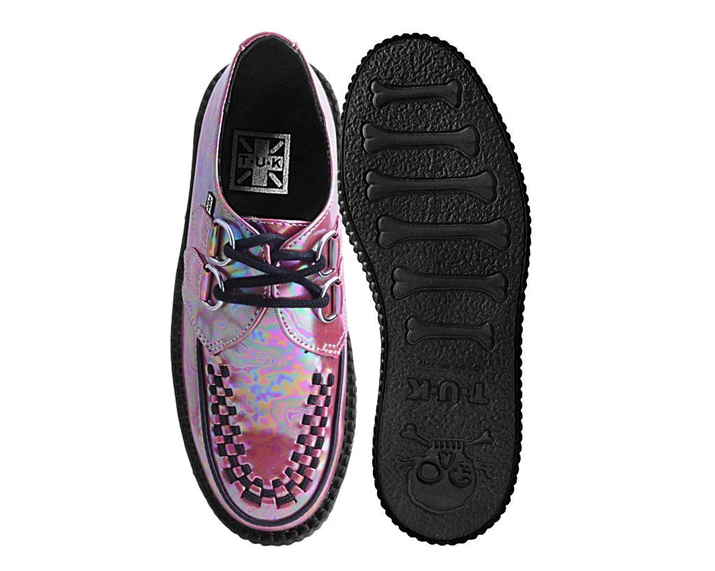Red Oil Slick D-Ring Mondo Creeper - Image 4