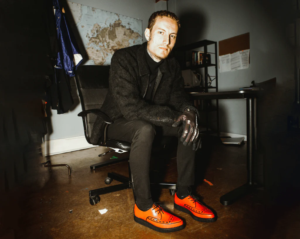 Red TUKskin™ Lace Up Creeper - Image 6