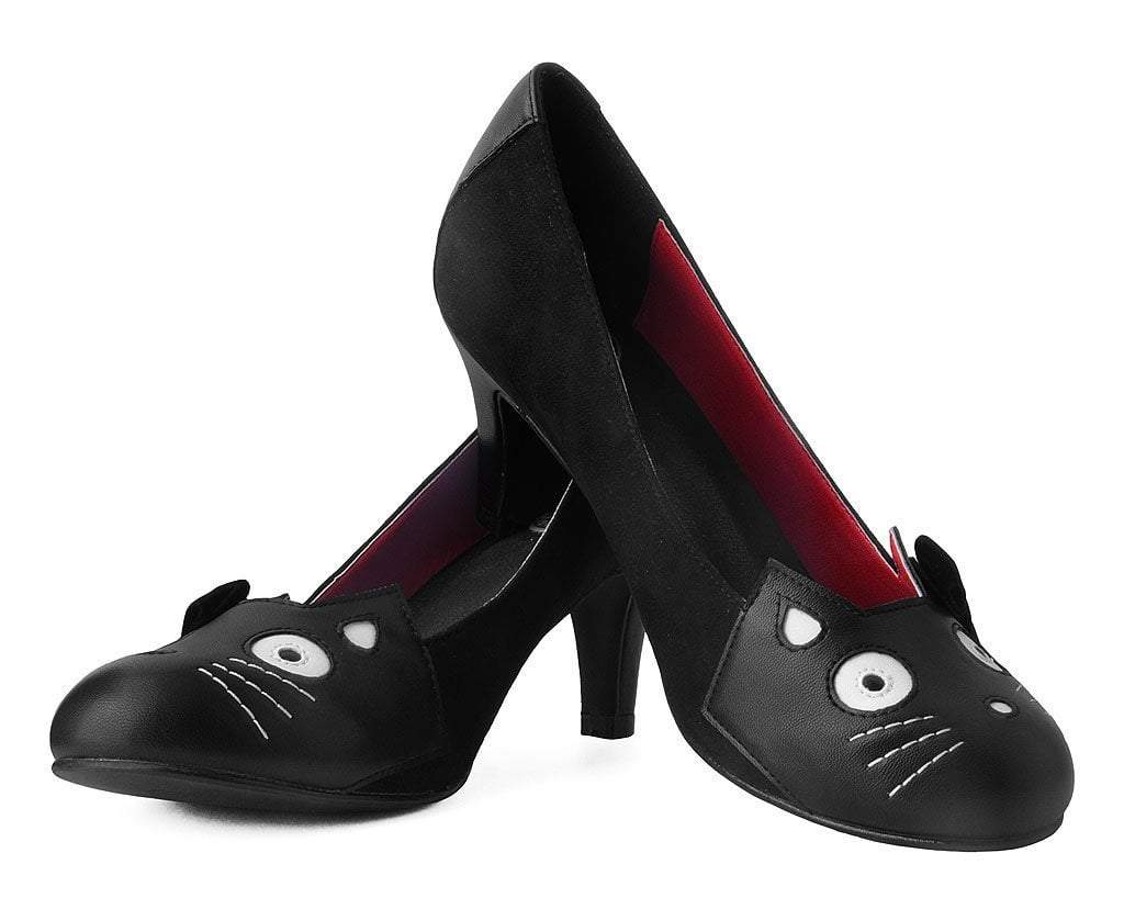 Black Kitty Anti-Pop Heel - Image 3