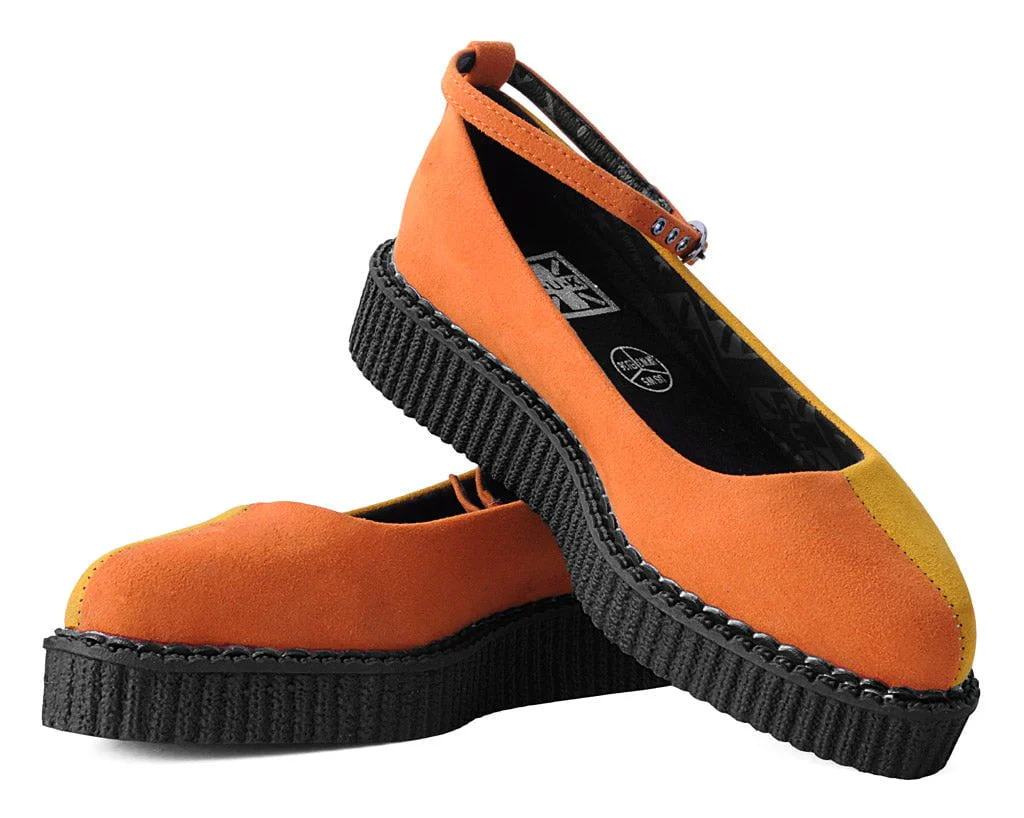 Sunkissed Twist Ballet Ankle Strap Creeper - Image 3