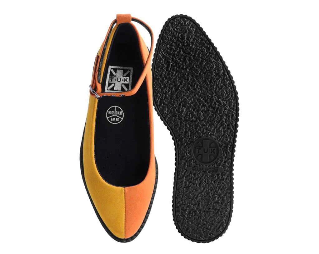Sunkissed Twist Ballet Ankle Strap Creeper - Image 4