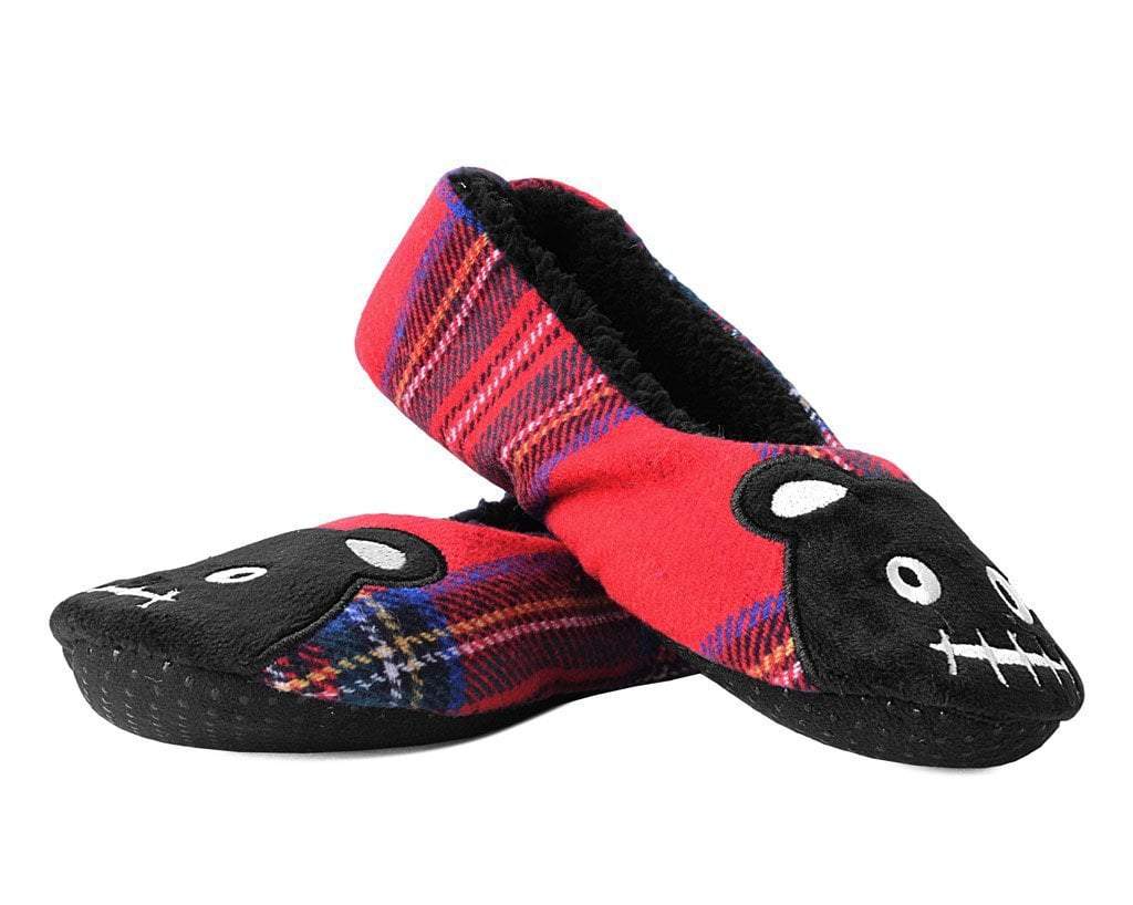 Tartan Punk Rock Panda Slipper - Image 3