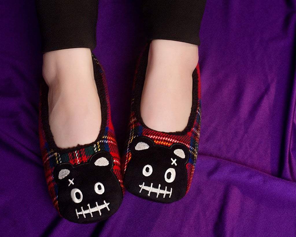 Tartan Punk Rock Panda Slipper - Image 5