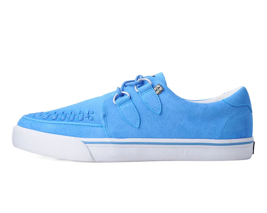 Tranquil Blue Suede D-Ring Interlace Sneaker - Image 5