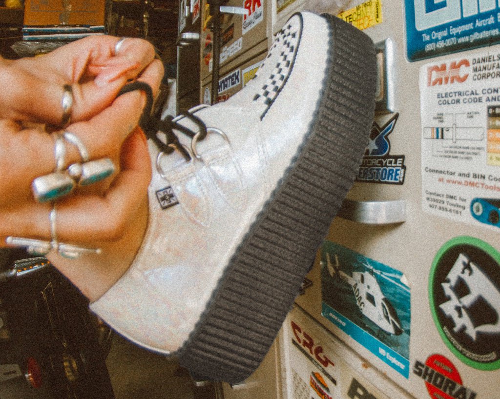 White Oil Slick Mondo Creeper - Image 7