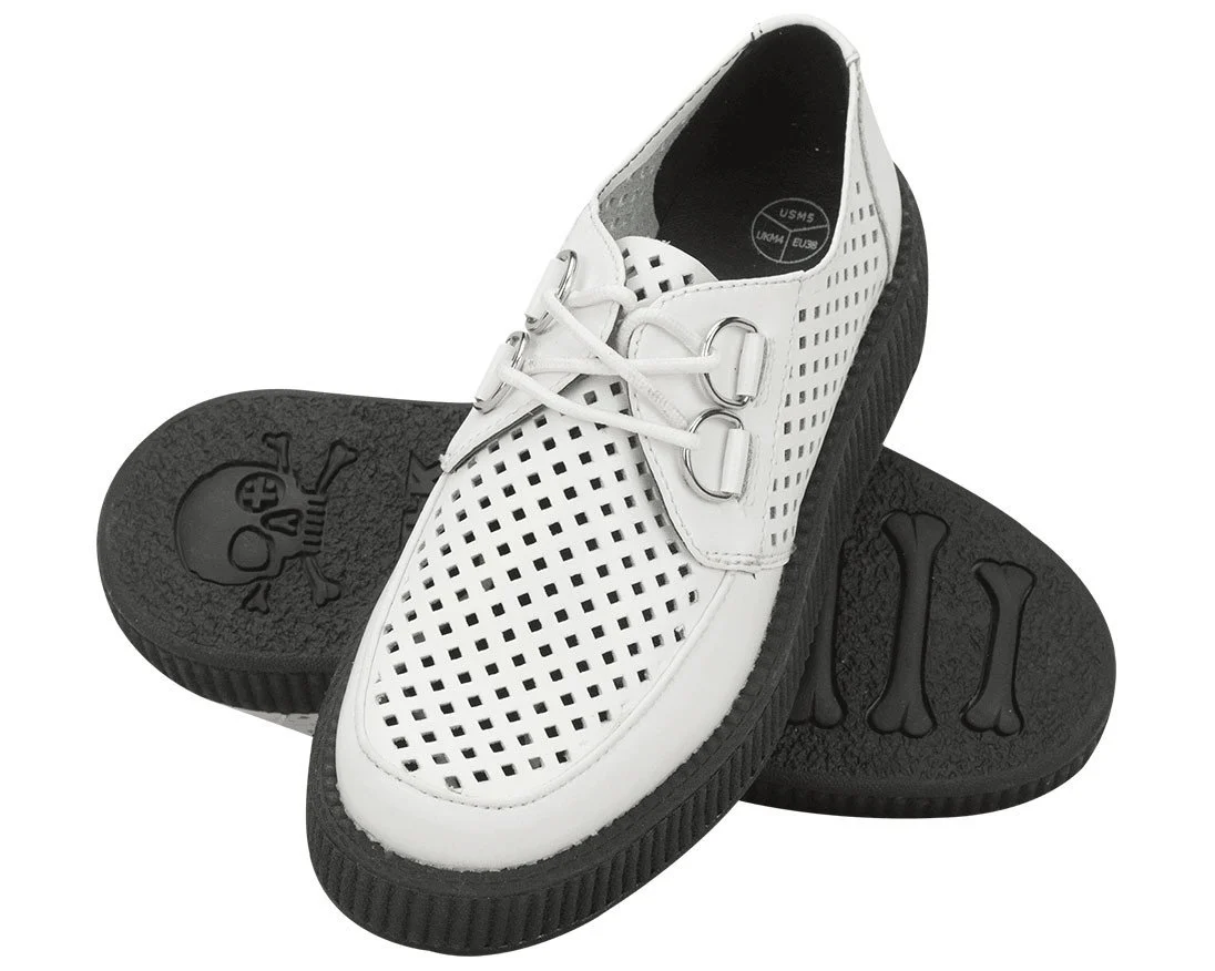 White Perf Creepers - Image 3