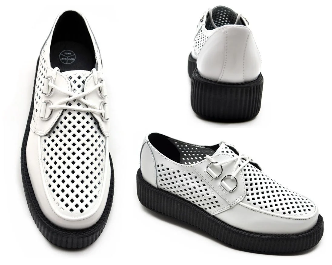 White Perf Creepers - Image 5