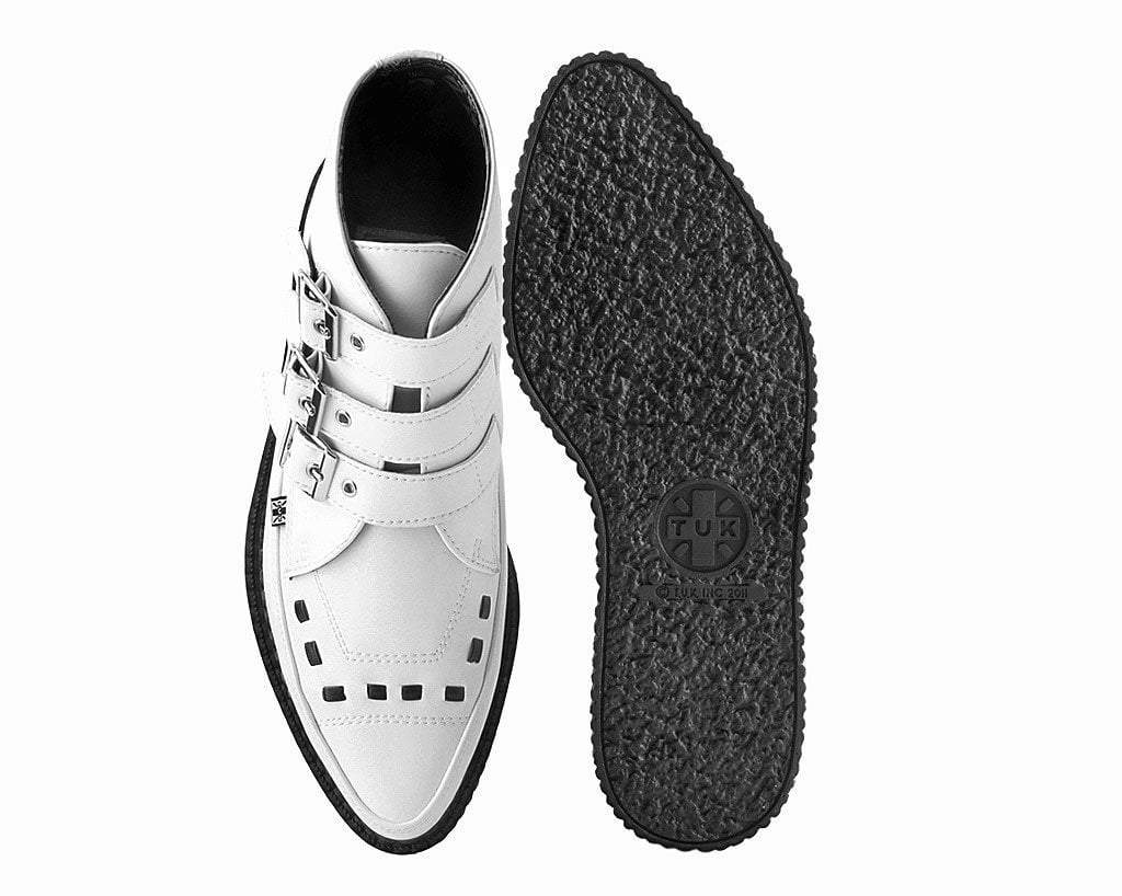White TUKskin™ 3-Buckle Boot - Image 4