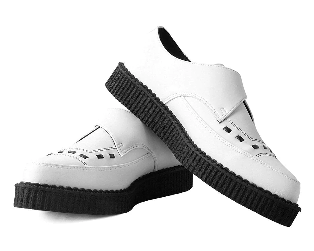 White TUKskin™ Buckle Pointed Creeper - Image 3